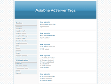 Tablet Screenshot of adtag.asiaone.com